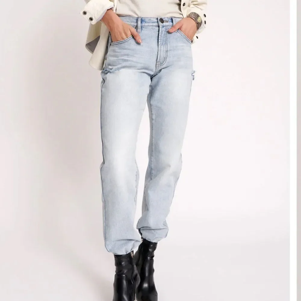 One Teaspoon 1982S High Waist Balloon Denim Jeans Dream 24 NWT